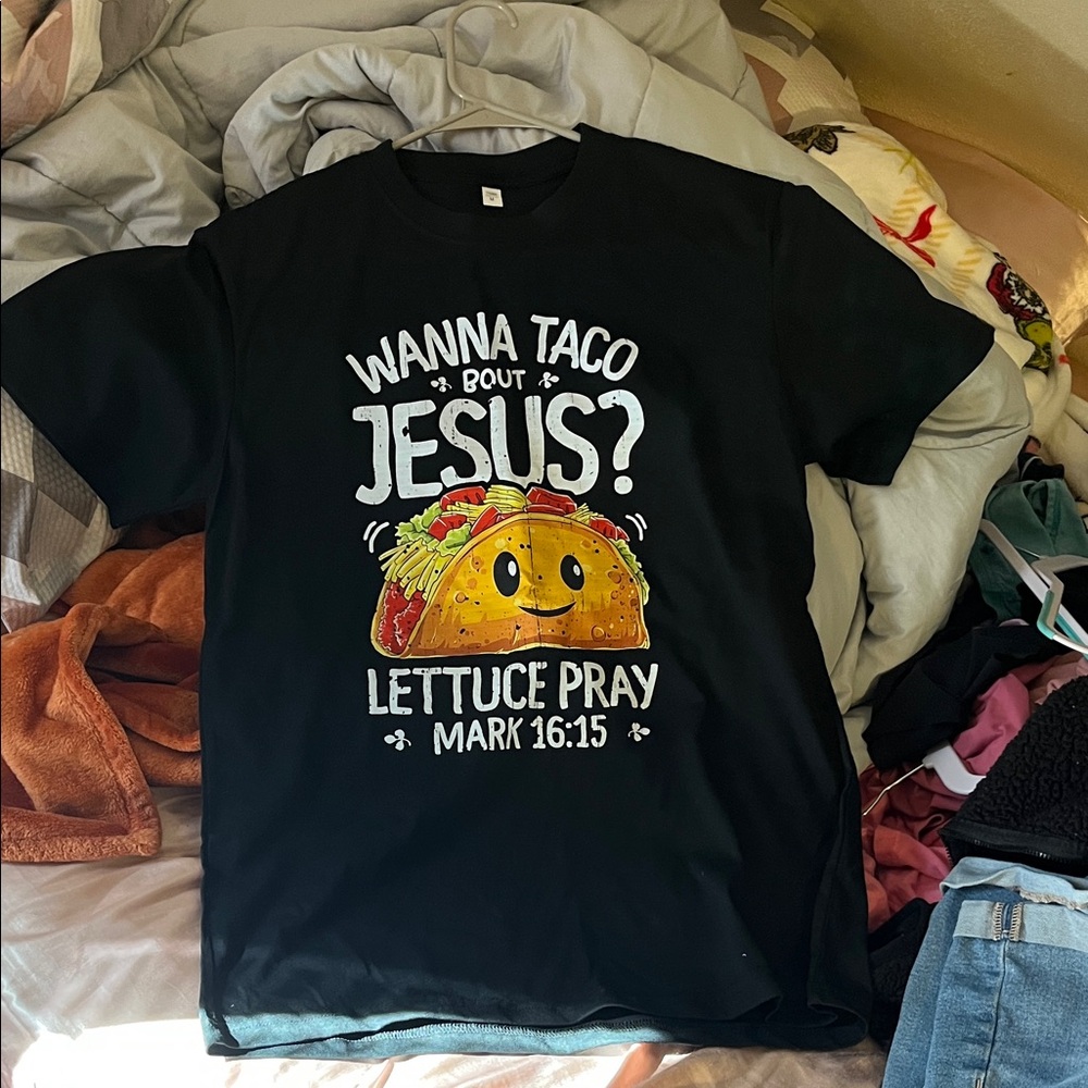 Black Graphic Kids T-Shirt